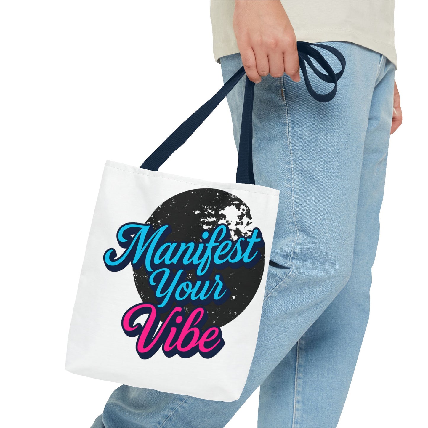 Manifest Your Vibe Tote Bag