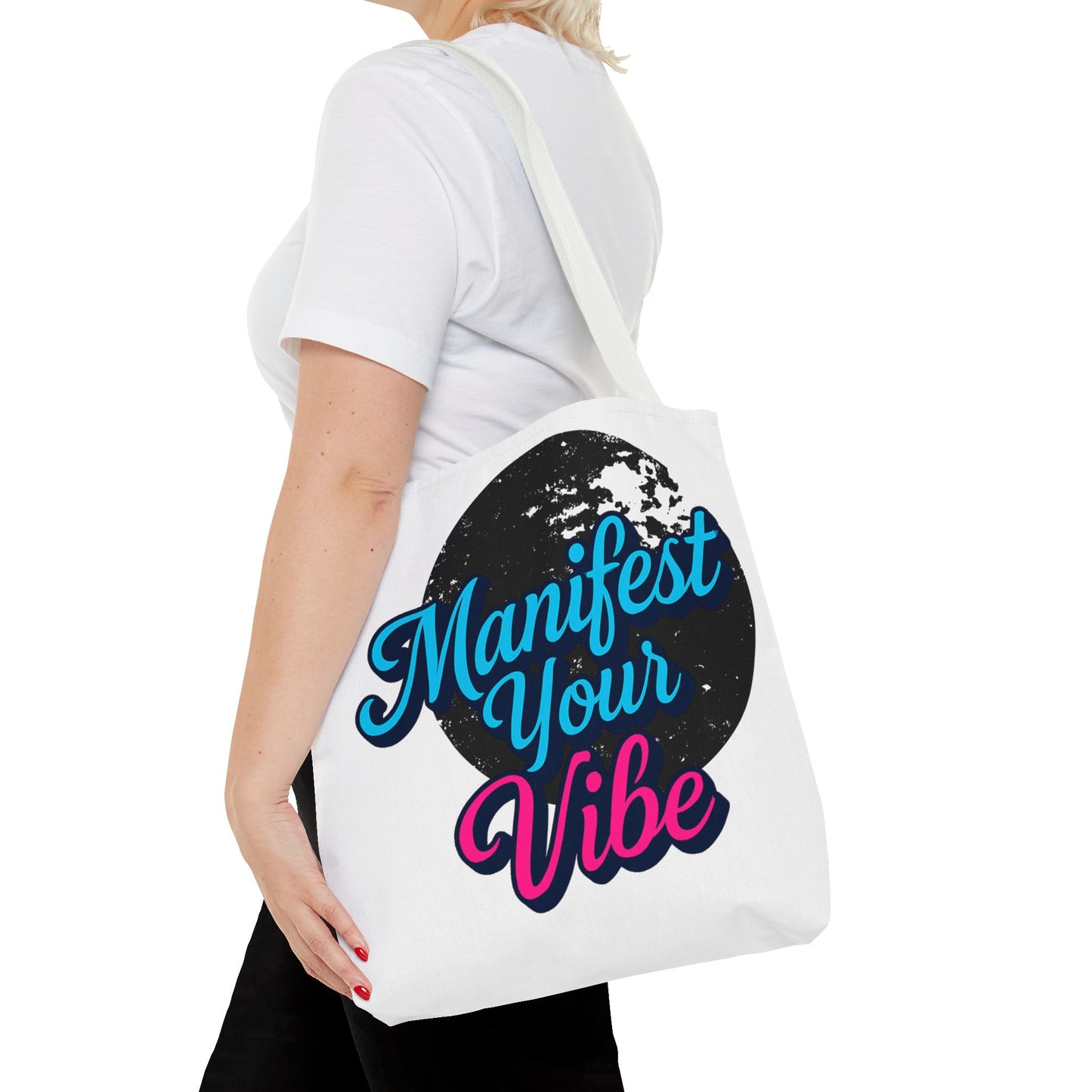 Manifest Your Vibe Tote Bag