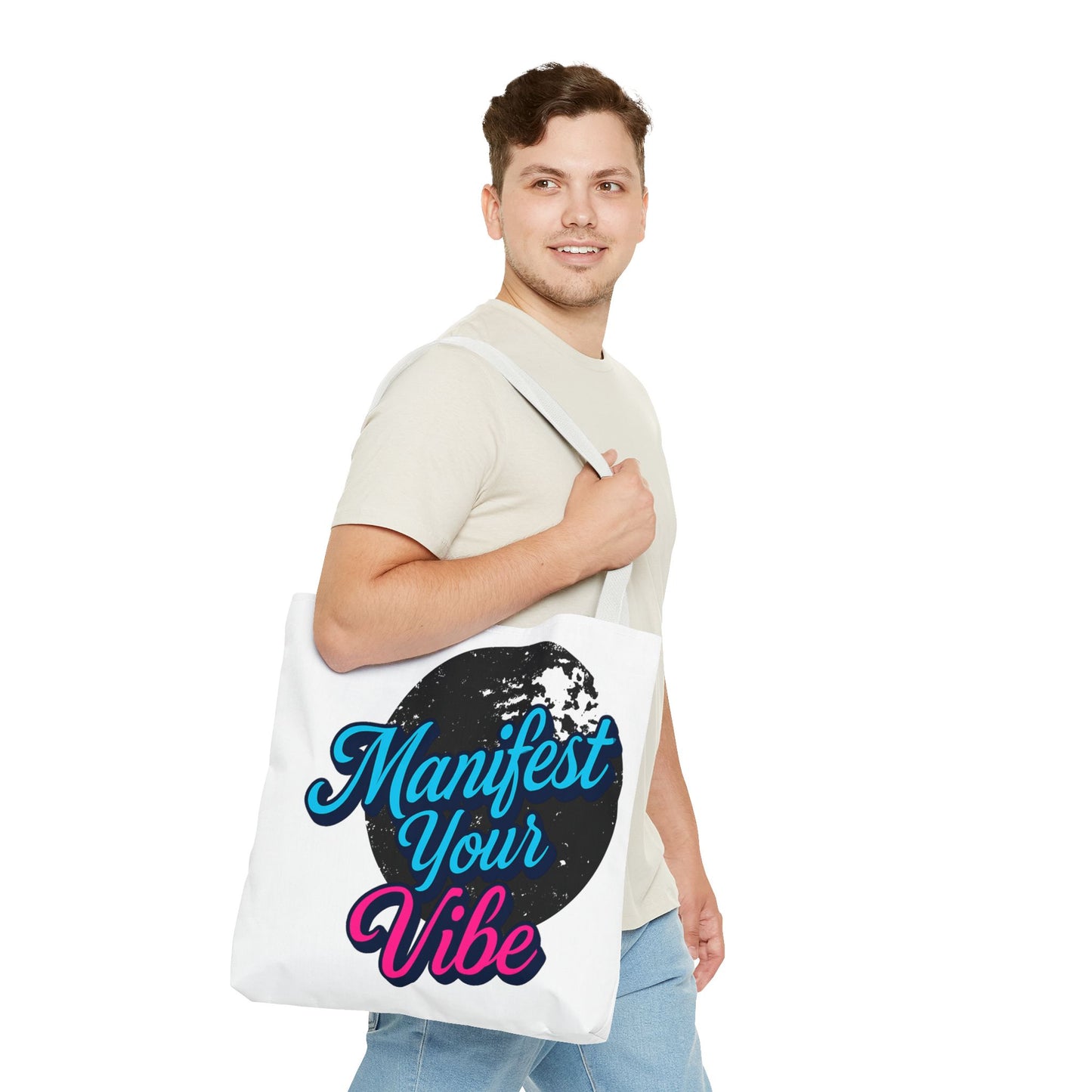 Manifest Your Vibe Tote Bag