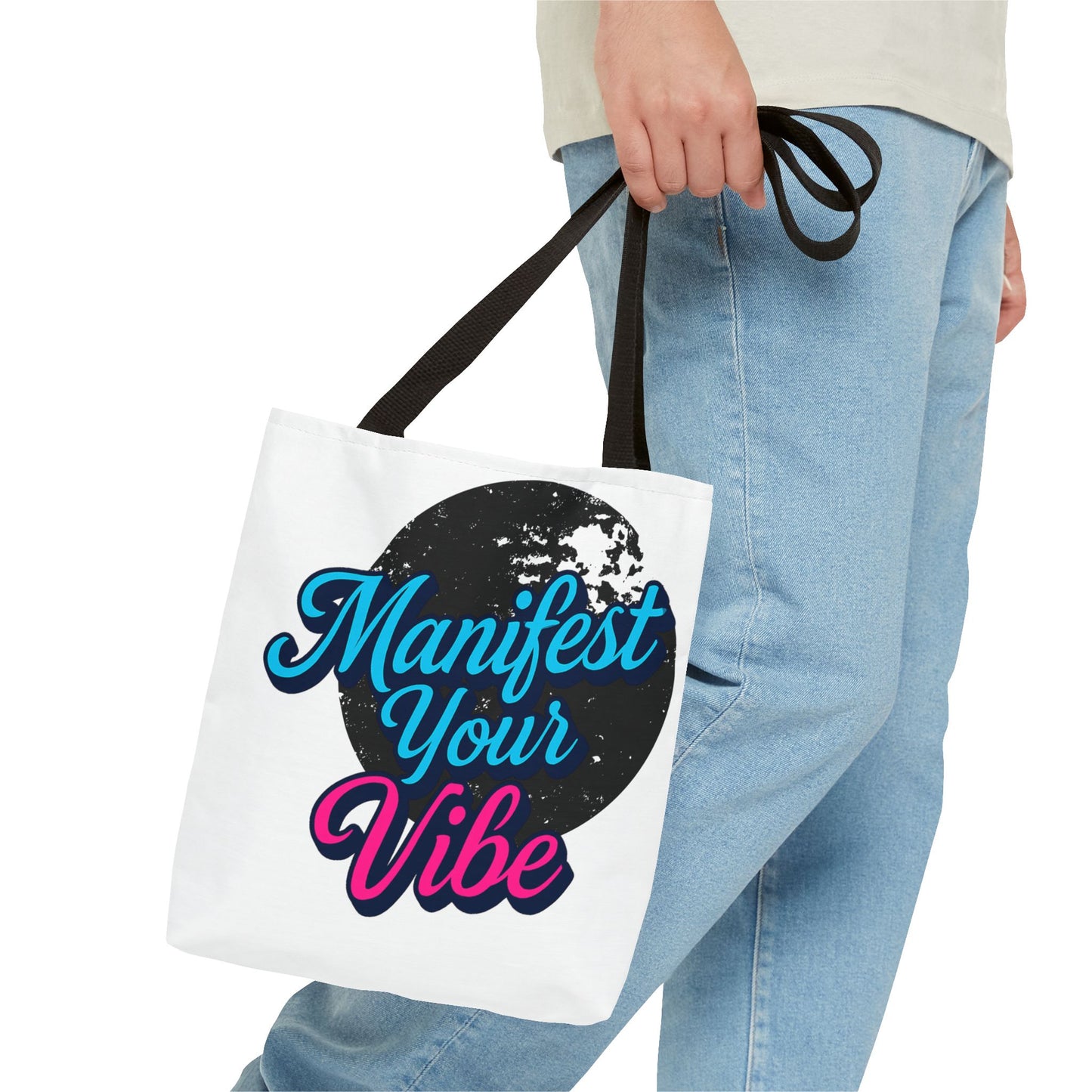 Manifest Your Vibe Tote Bag