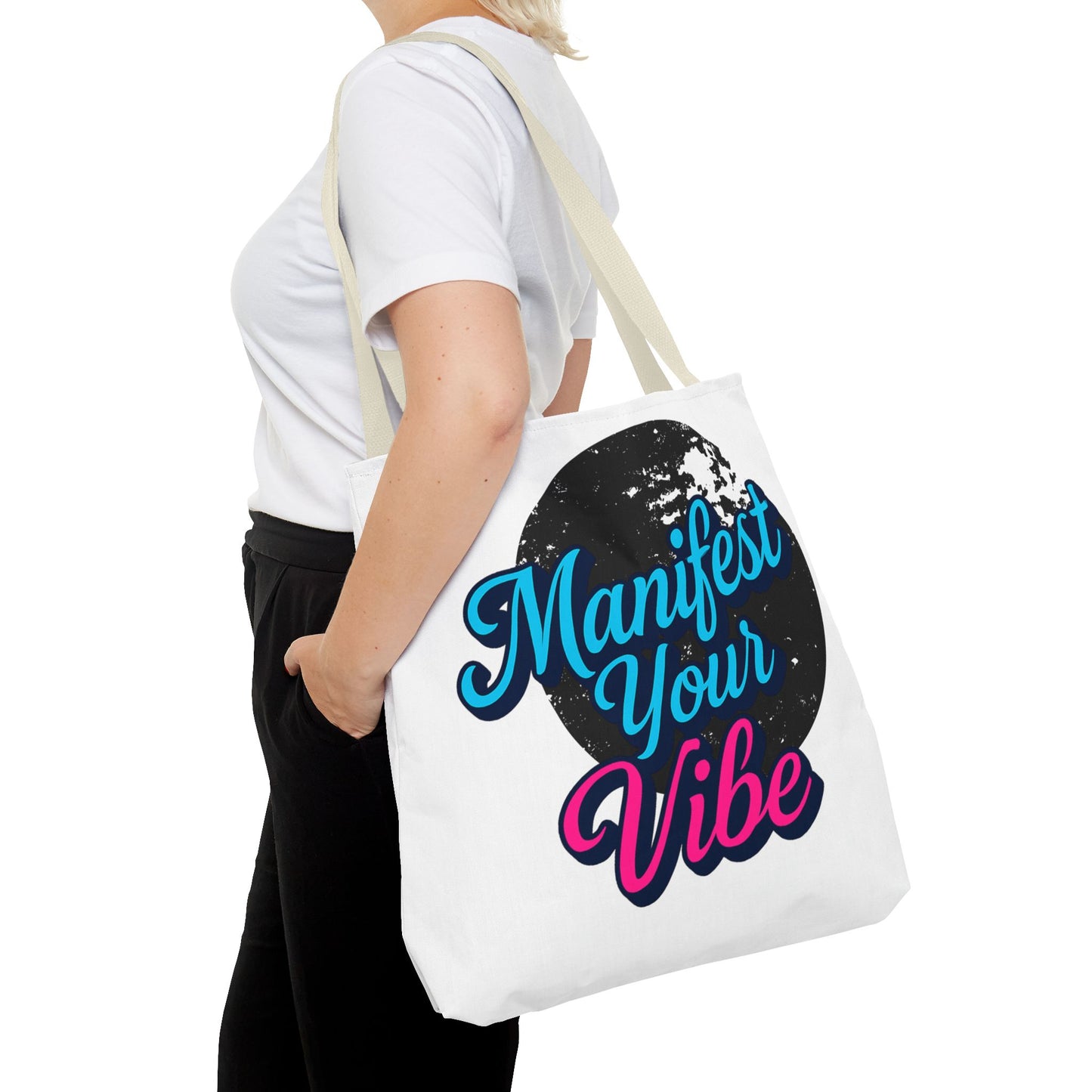 Manifest Your Vibe Tote Bag