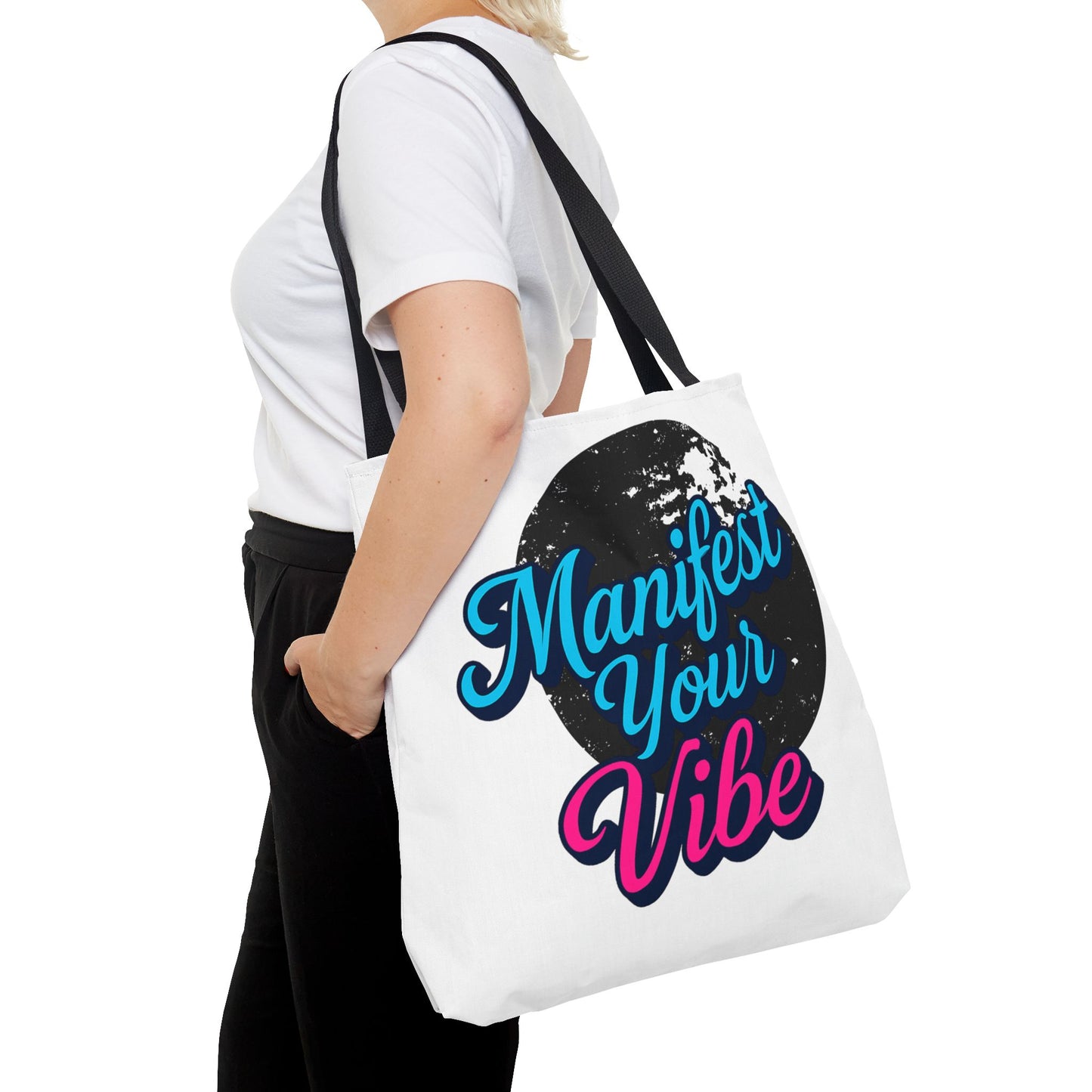 Manifest Your Vibe Tote Bag