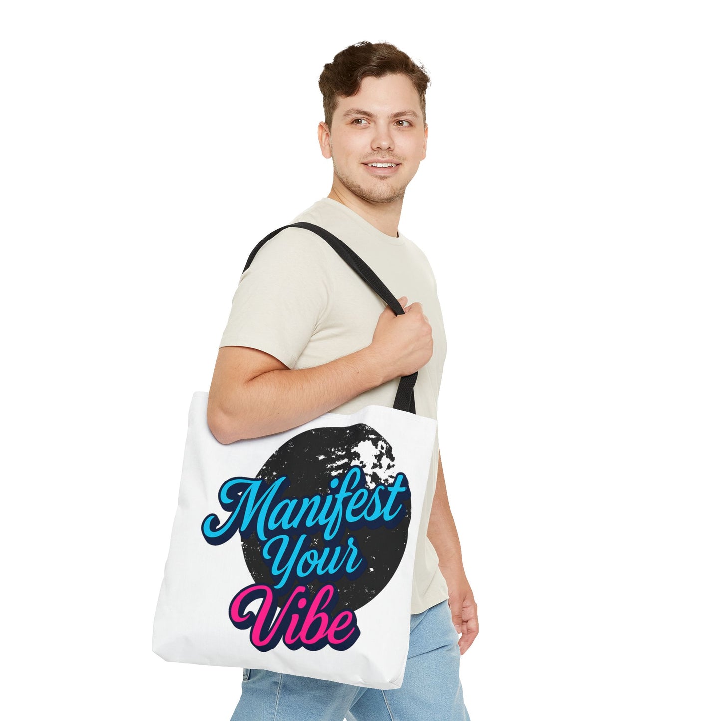 Manifest Your Vibe Tote Bag