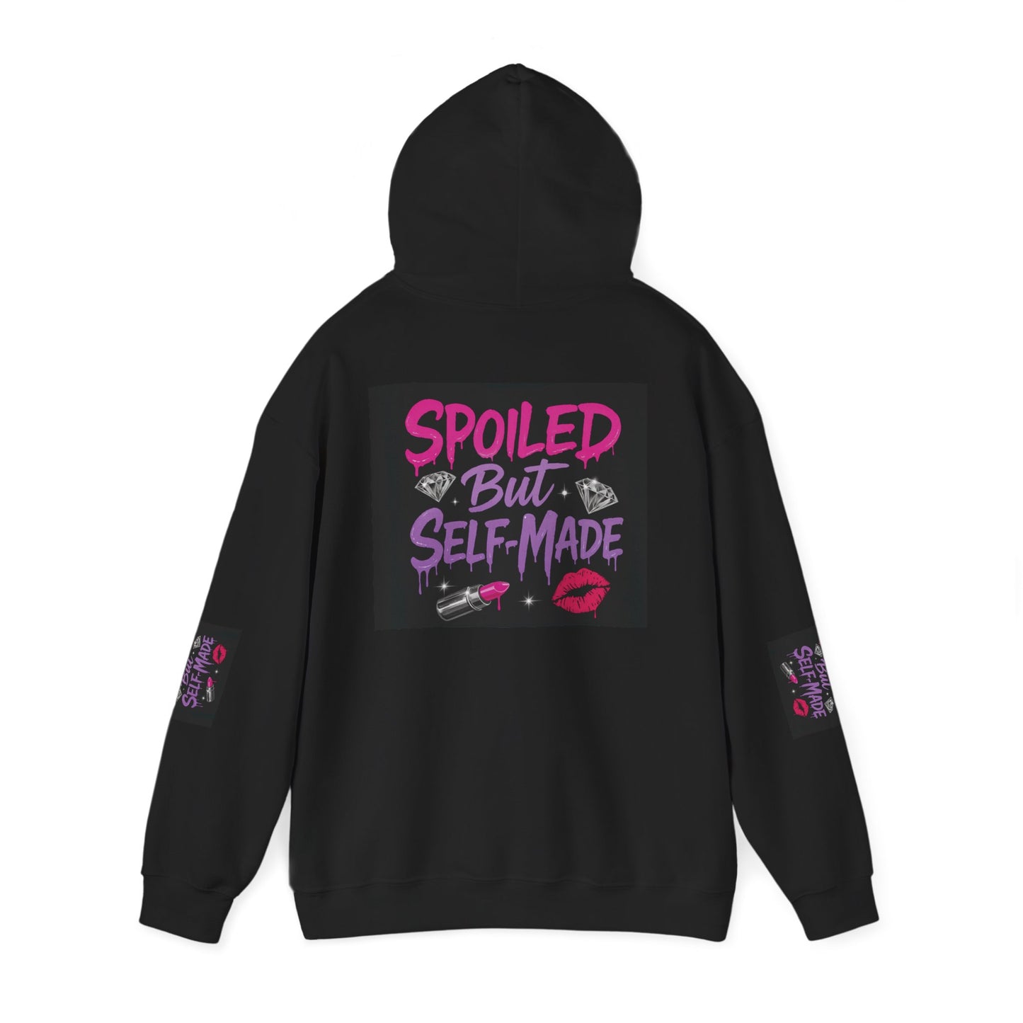 Spoiled But Self-Made Hoodie, Cozy Streetwear