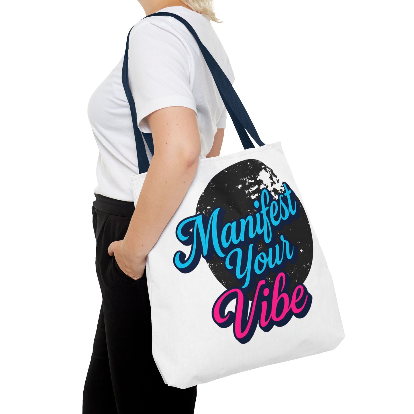Manifest Your Vibe Tote Bag