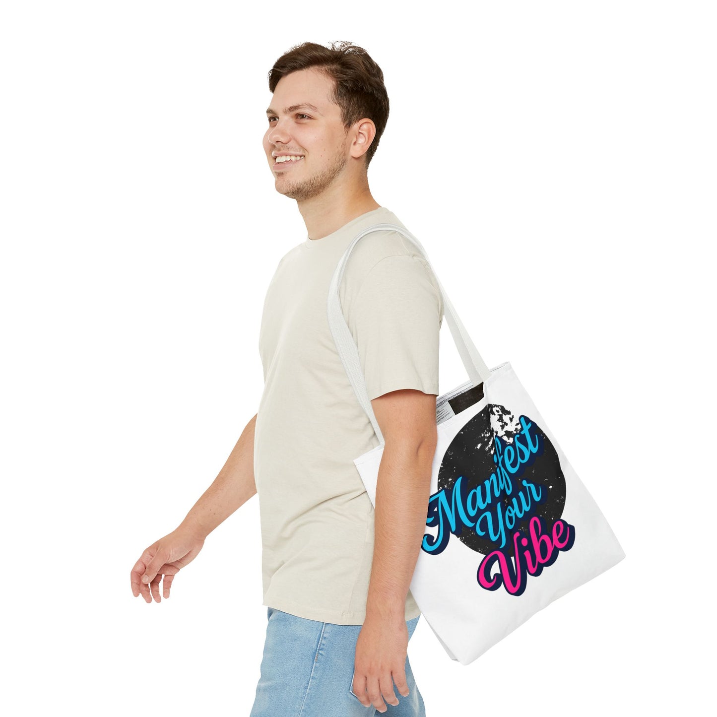 Manifest Your Vibe Tote Bag