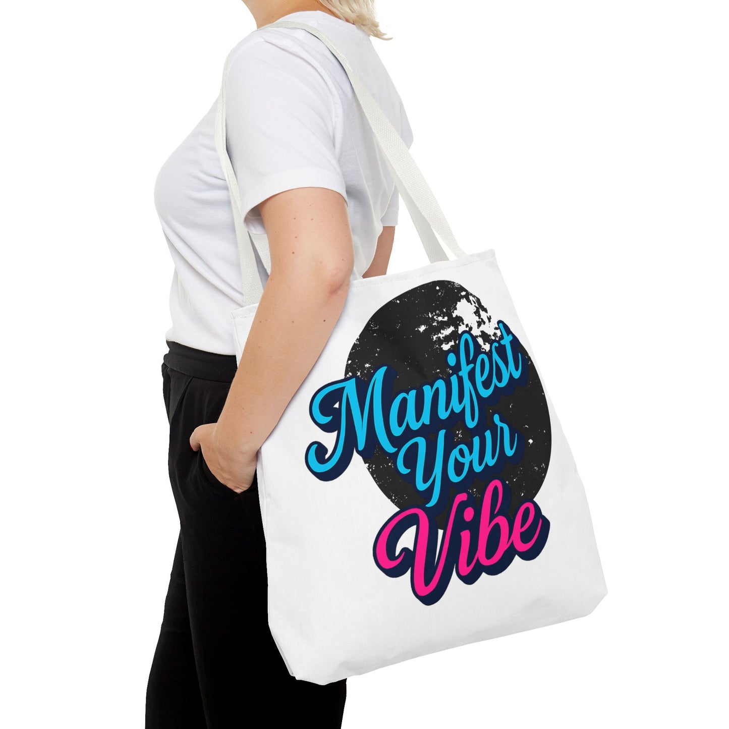 Manifest Your Vibe Tote Bag