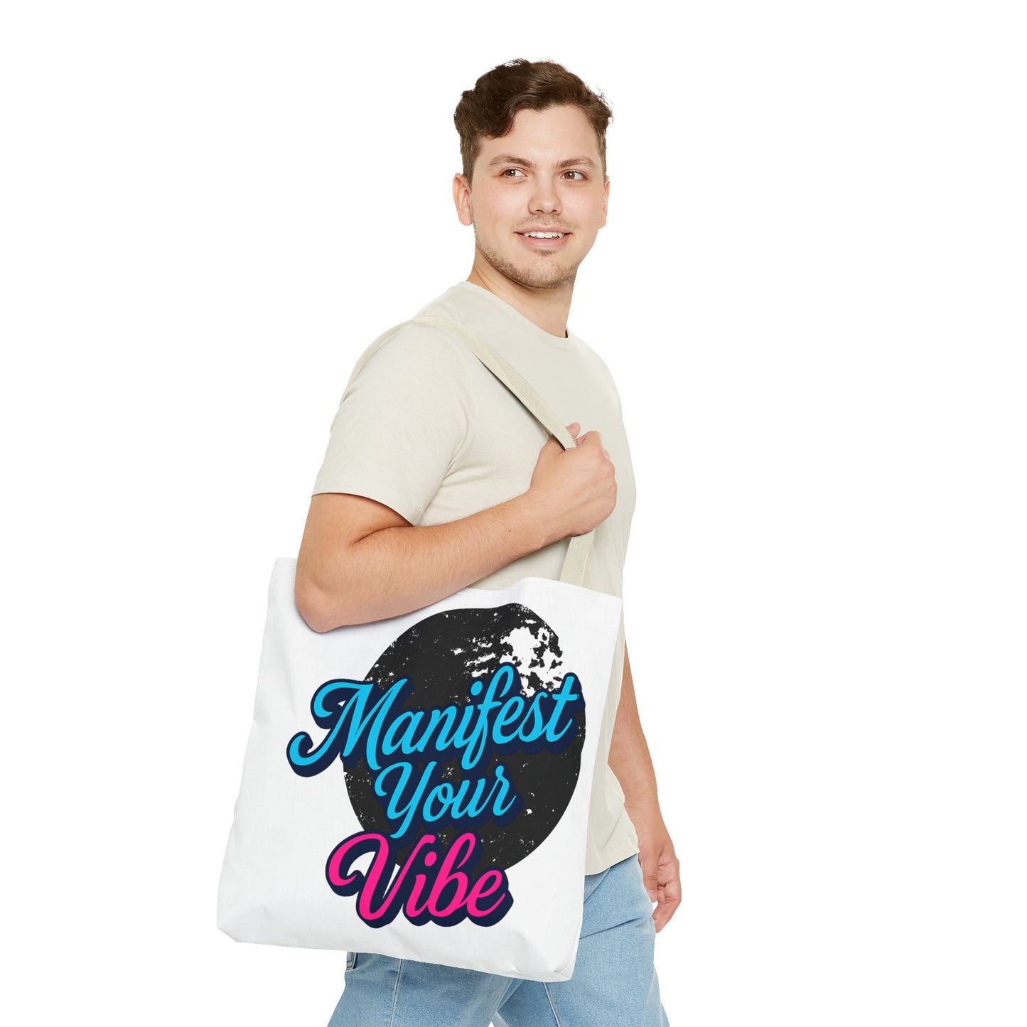 Manifest Your Vibe Tote Bag