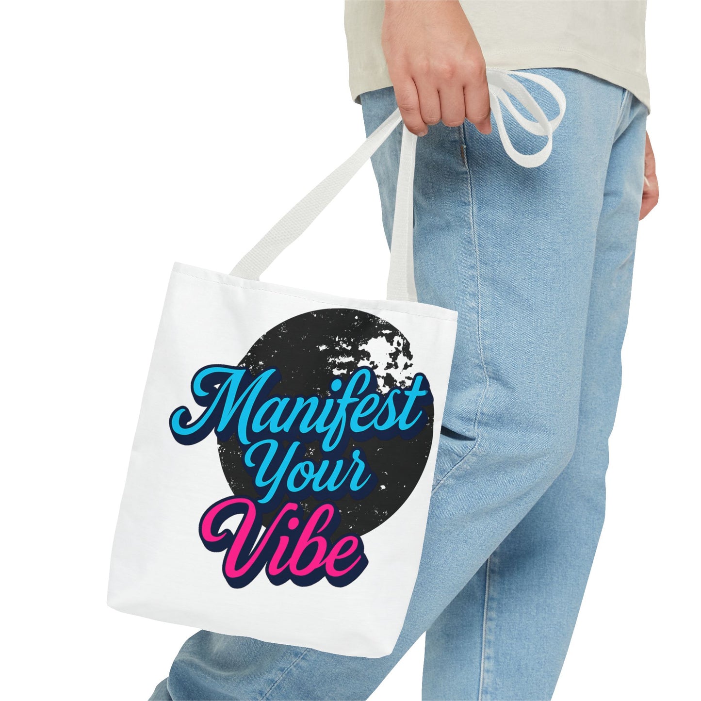 Manifest Your Vibe Tote Bag