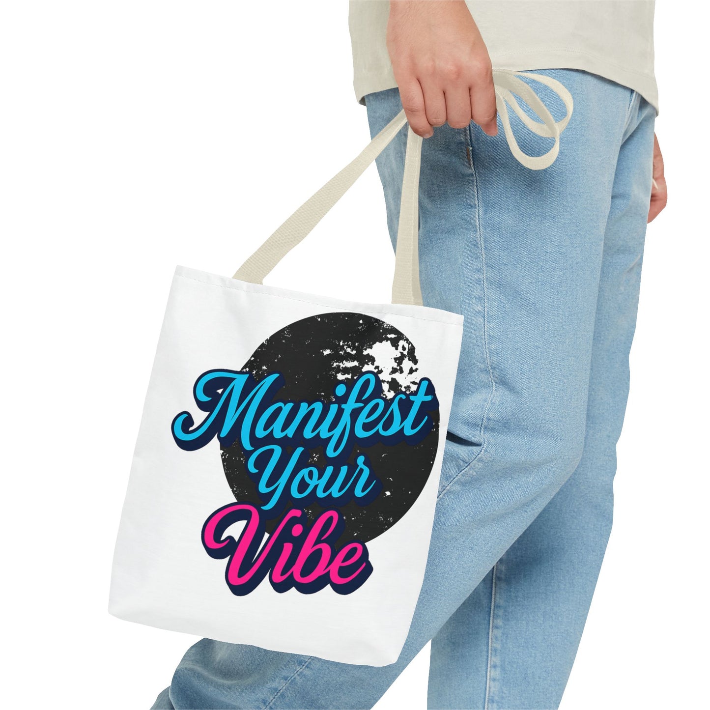 Manifest Your Vibe Tote Bag