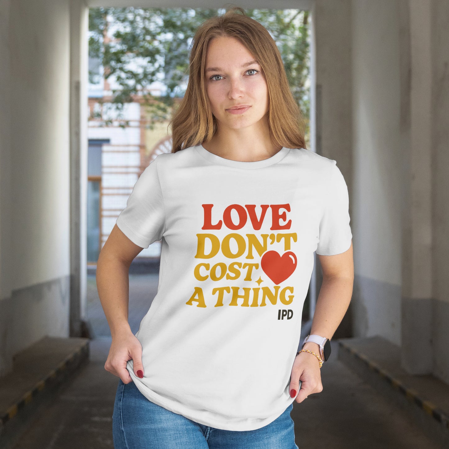 Love Don’t Cost a Thing Tee – Retro Bold Statement Shirt | IPD Streetwear