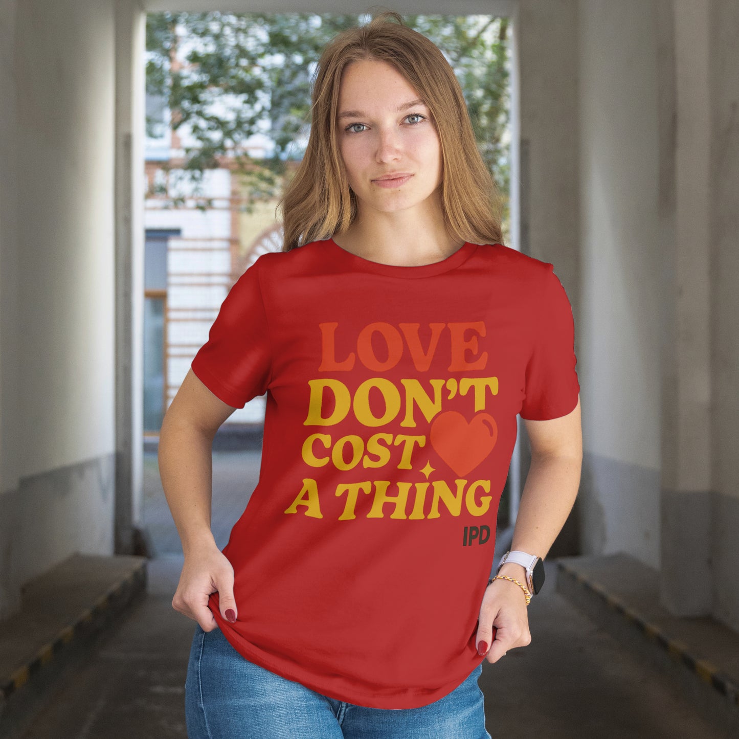 Love Don’t Cost a Thing Tee – Retro Bold Statement Shirt | IPD Streetwear