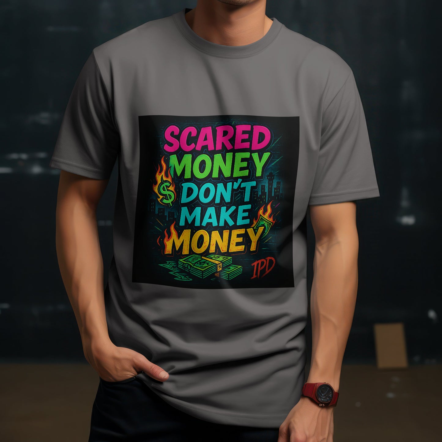 Scared Money” Tee – Bet On Yourself Edition