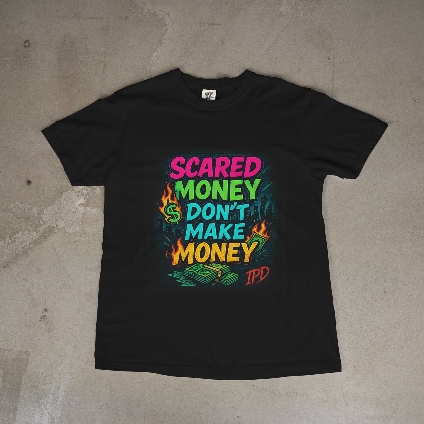 Scared Money” Tee – Bet On Yourself Edition