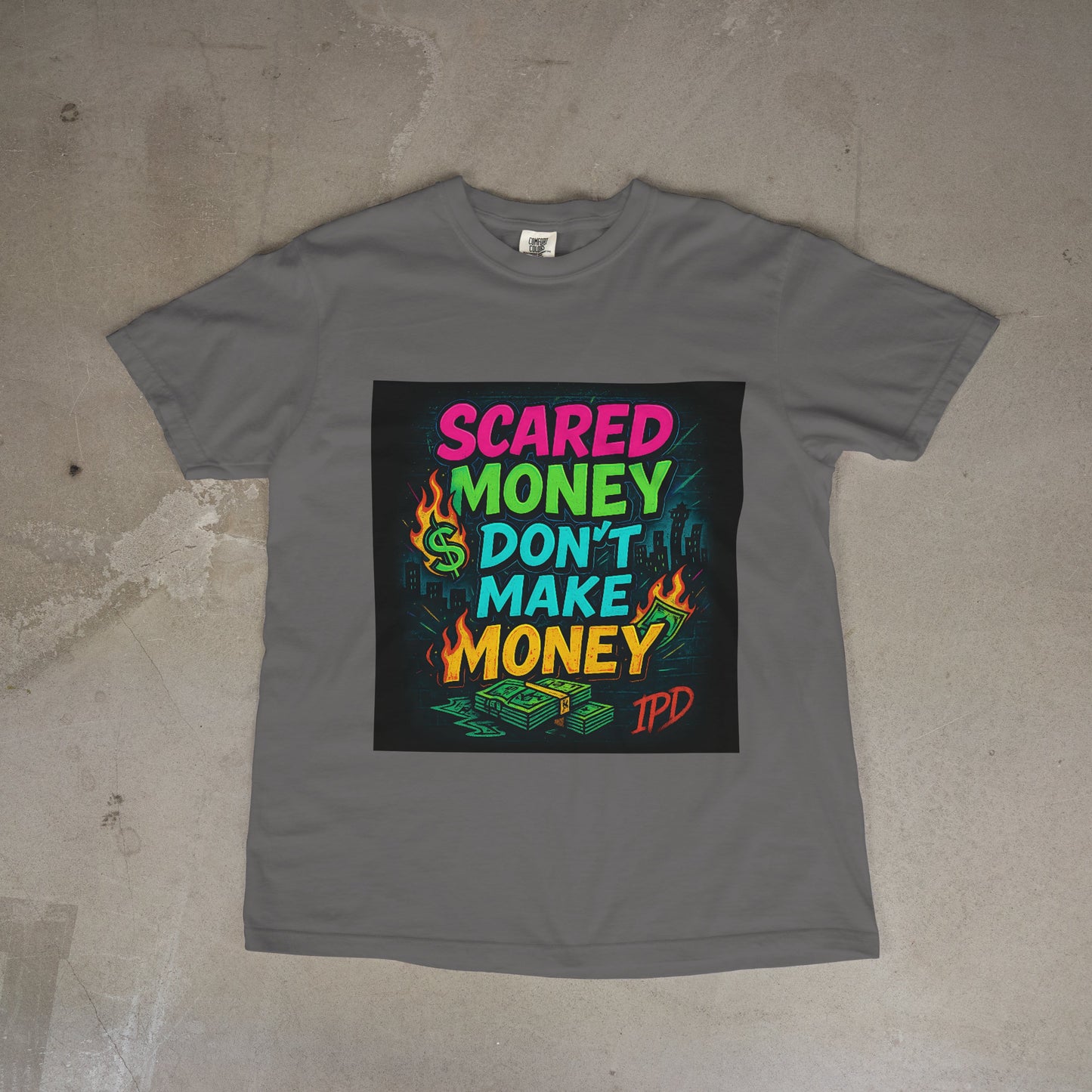 Scared Money” Tee – Bet On Yourself Edition