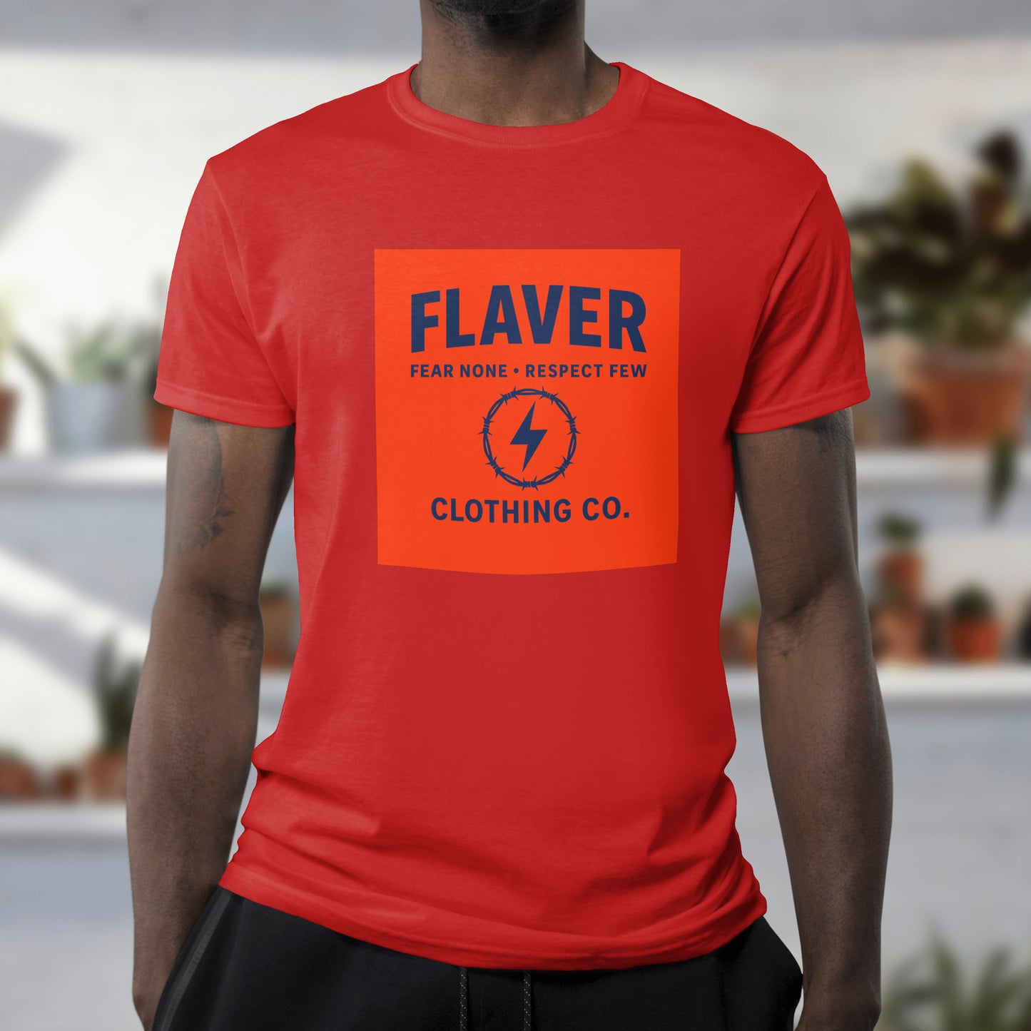 🔥 FLAVER “Fear None • Respect Few” Graphic Tee