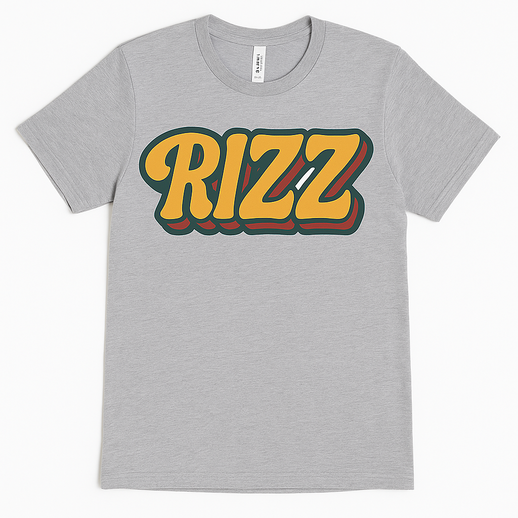 RIZZ Graffiti Graphic Tee – Retro Streetwear T-Shirt | ImaginationsPD.com