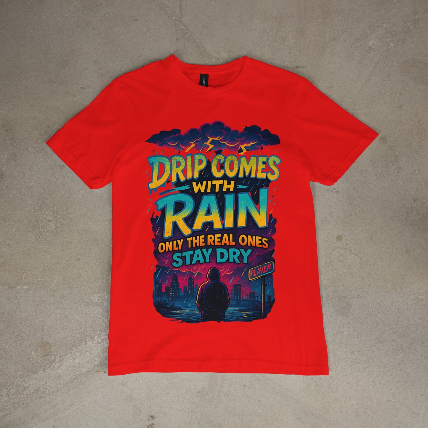 Real Ones Stay Dry” Tee – Drip with Purpose