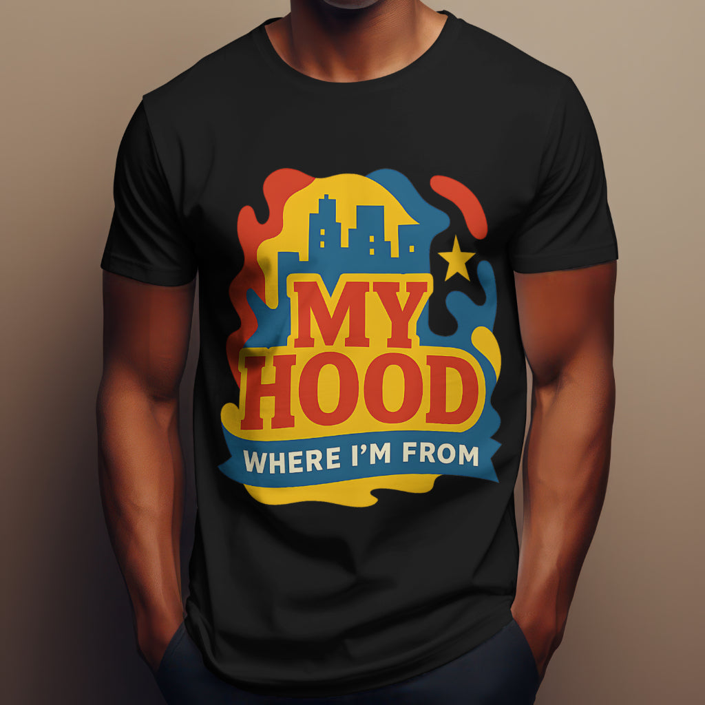 MY HOOD Tee – Bold Hometown Streetwear
