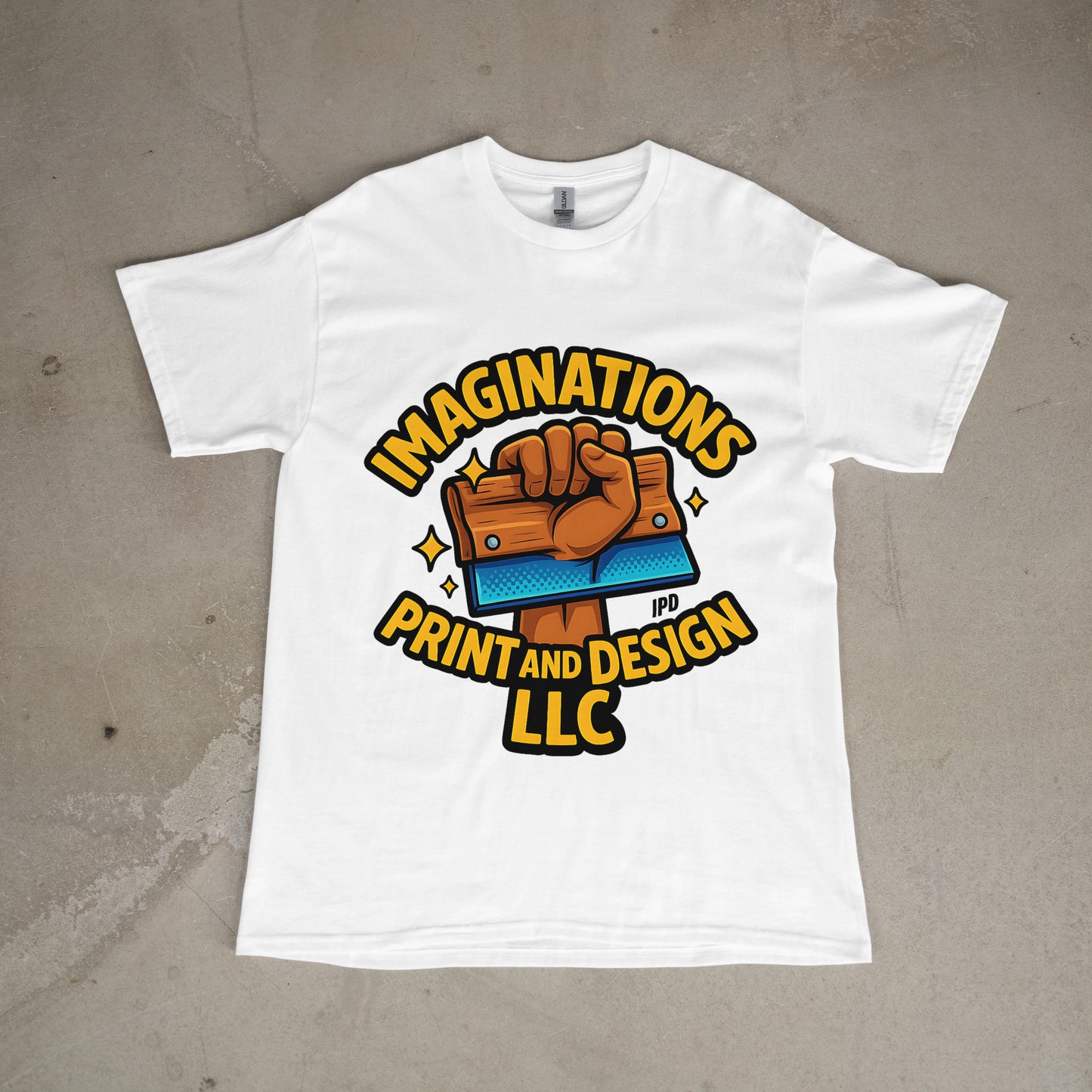 Imaginations Print and Design LLC Logo Tee – Bold Graphic Streetwear Shirt | IPD Apparel