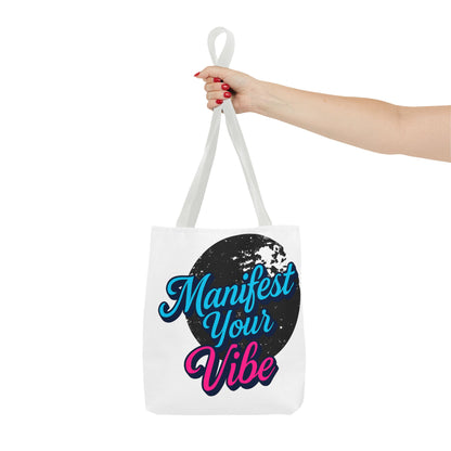 Manifest Your Vibe Tote Bag