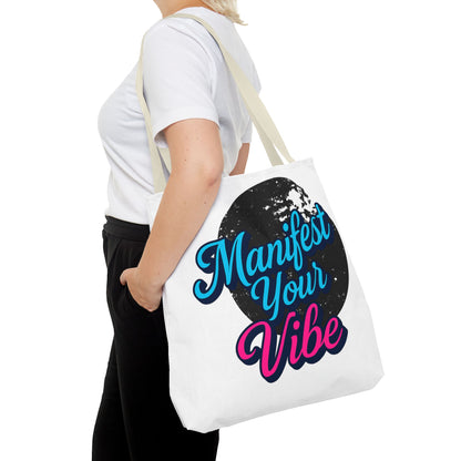Manifest Your Vibe Tote Bag