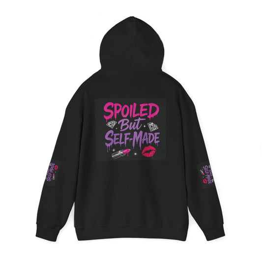 Spoiled But Self-Made Hoodie, Cozy Streetwear