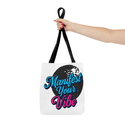 Manifest Your Vibe Tote Bag