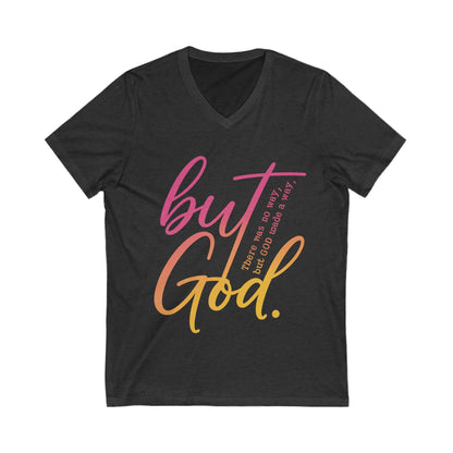 Faith-Inspired Unisex V-Neck Tee Inspirational T-Shirt