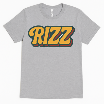 RIZZ Graffiti Graphic Tee – Retro Streetwear T-Shirt | ImaginationsPD.com