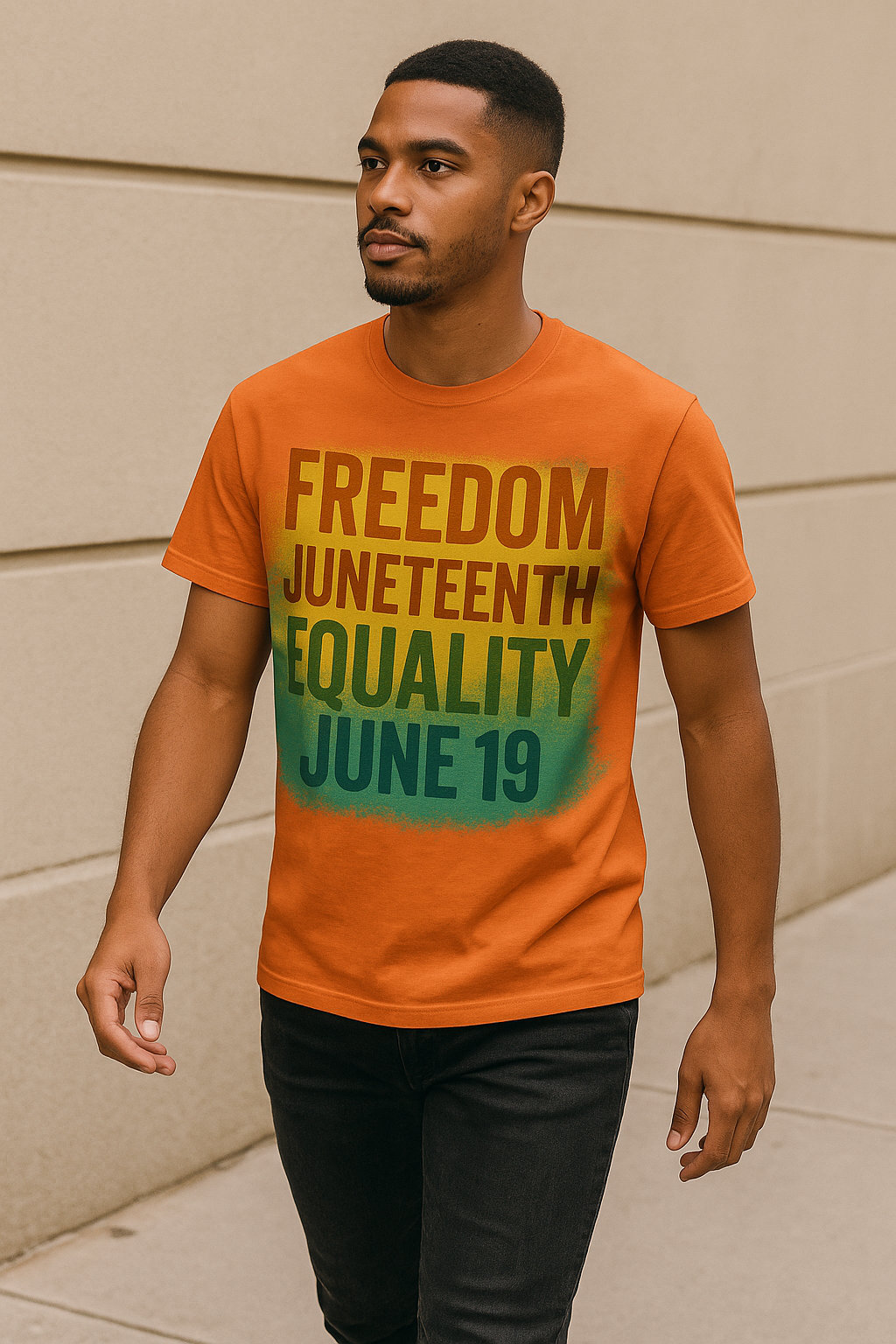 "Juneteenth Freedom & Equality Graphic Tee - Celebrate History and Heritage"