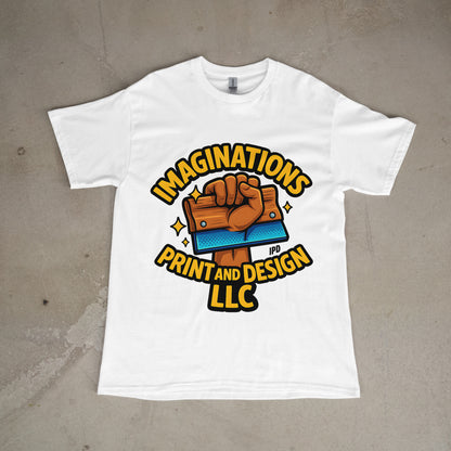 Imaginations Print and Design LLC Logo Tee – Bold Graphic Streetwear Shirt | IPD Apparel